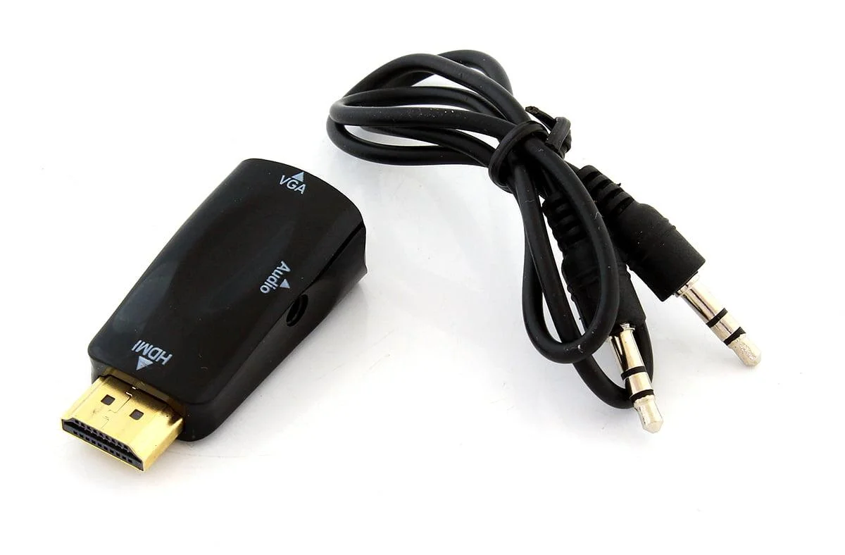 Adapter pretvornik iz HDMI na VGA + avdio AUX kabel 2 - Image 3