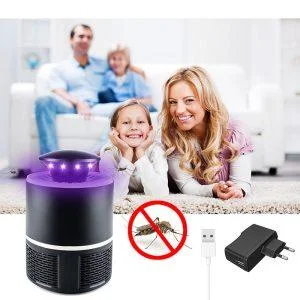 Alternativni prikaz USB električne LED UV lampe za odbijanje insekata 360