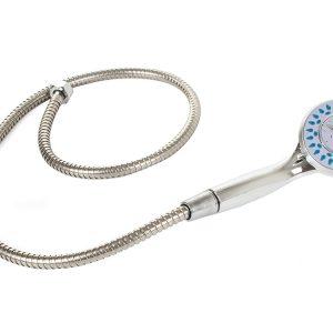 Tuš ročka 3 funkcijska glava 22cm + cev 110cm in držalo