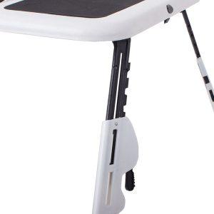 Zložljiva univerzalna hladilna miza in podloga za prenosnik 2x ventilator 1x USB 16 Zložljiva univerzalna hladilna miza za prenosnik z ventilatorji