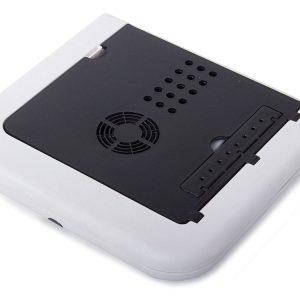 Zložljiva univerzalna hladilna miza in podloga za prenosnik 2x ventilator 1x USB 20 Zložljiva hladilna miza za prenosnik z dvema ventilatorjema in USB