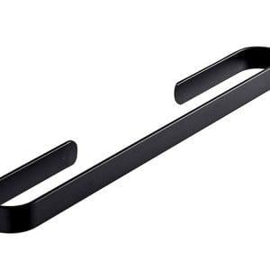 Aluminijasti stenski obešalnik za brisače - držalo 30cm