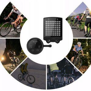 Baterija za bicikl s LED zaslonom i USB laserskim projektorom