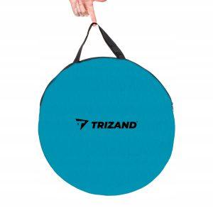 Popup šotor za plažo 145x100x70cm turkizno - siv