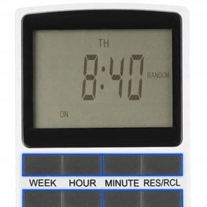 Digitalna LCD stikalna ura - časovnik