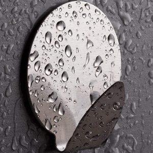 Set 4x inox samolepilnih kljukic - kavljev