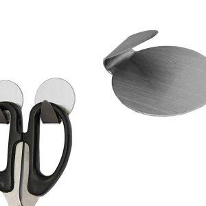 Set 4x inox samolepilnih kljukic - kavljev