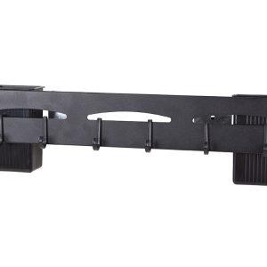 Aluminijasto stensko držalo za nože in organizator 40cm