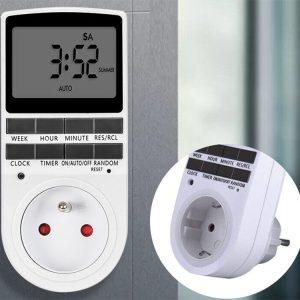 Digitalna LCD stikalna ura časovnik 3680W