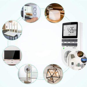 Digitalna stikalna ura z LCD zaslonom
