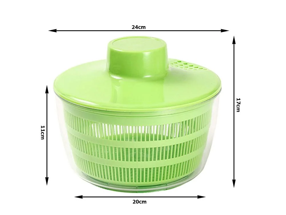 Električni aku. sušilnik solate in zelenjave 4L - centrifuga USB - Image 10