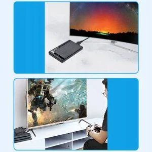 2,5-tommers ekstern SATA-harddiskkabinett USB 3.0