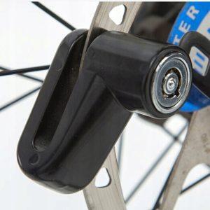 Blokada zavornega diska za kolo ali motor
