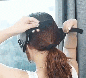 Pametna aku. bluetooth preveza za oči - maska za spanje
