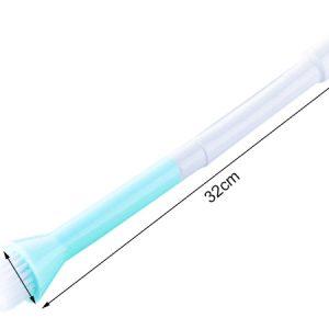 Gibljiv krtačni silikonski podaljšek armature za umivalnik 32cm