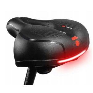 Univerzalen vodoodporen udoben kolesarski sedež + odsevnik