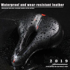 Univerzalen vodoodporen udoben kolesarski sedež + odsevnik