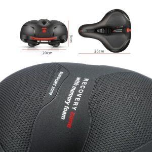 Univerzalen vodoodporen udoben kolesarski sedež + odsevnik