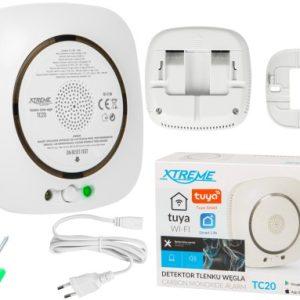 Detektor ogljikovega monoksida TC20 230V WIFI