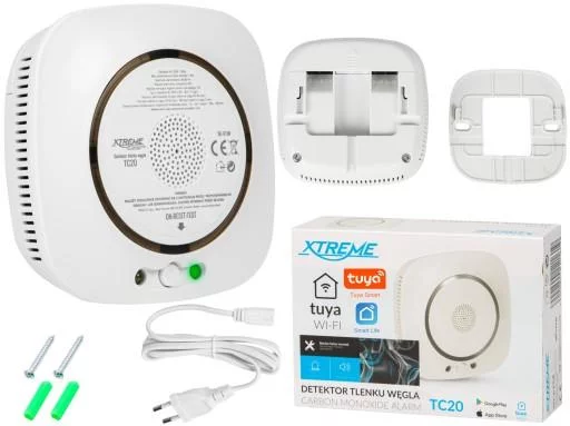 Detektor ogljikovega monoksida TC20 230V WIFI - Image 2