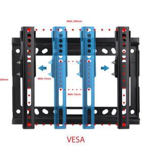 Univerzalni LCD in TV nosilec za ekrane 14-50" do 25kg