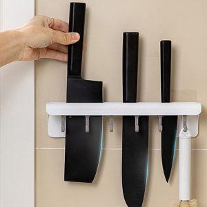 Samolepilno stensko držalo za nože in organizer 26cm