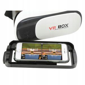 VR BOX 3D virtualna očala za telefone Android iOS + daljinec
