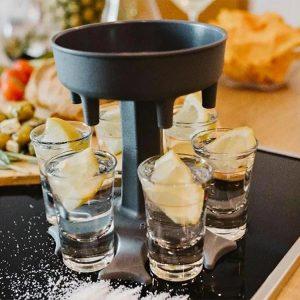 2v1 barski dozirnik za pijače + 6 kozarcev 50ml 31 {