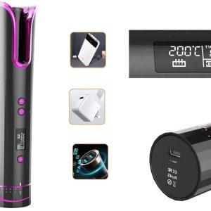 Akumulatorski prenosni kodralnik las z LCD zaslonom