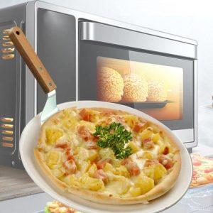 Močan inox lopar za pico 49cm leseno držalo