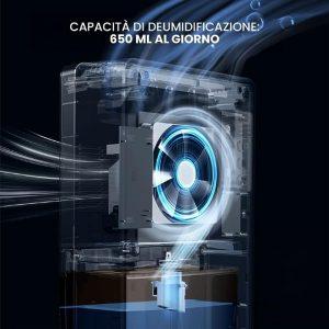 90W razvlaževalec in absorber vlage LCD bel 2,2L 28 {
