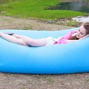 Napihljiva vreča za ležanje XXL Lazy bag MIX 200x70cm