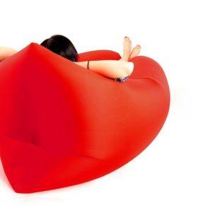 Napihljiva vreča za ležanje XXL Lazy bag MIX 200x70cm