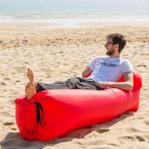 Napihljiva vreča za ležanje XXL Lazy bag MIX 200x70cm