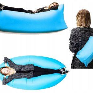 Napihljiva vreča za ležanje XXL Lazy bag MIX 200x70cm