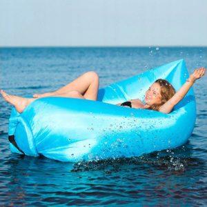 Napihljiva vreča za ležanje XXL Lazy bag MIX 200x70cm