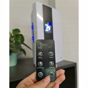 2v1 90W razvlaževalec in čistilec zraka LCD - absorber vlage 1,8L bel 29 Bel 2v1 razvlaževalec in čistilec zraka z LCD zaslonom