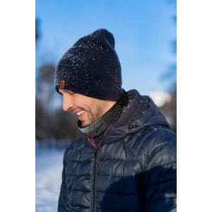 3 delni univerzalni zimski set kapa šal in rokavice unisex