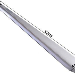 Dolga inox žlica za obuvanje čevljev, 52cm