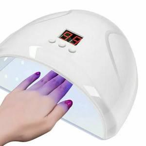 Set 2v1 UV 12 LED svetilka za gel nohte 12W LCD + brusilnik