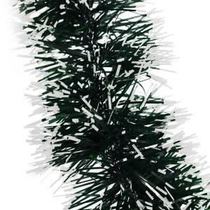 Girlanda za božično drevo zelena s snegom 5m