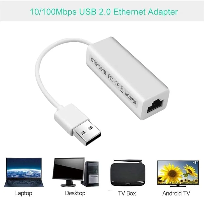 UTP LAN RJ45 adapter USB 2.0 mrežna kartica 100Mb/s - Image 2
