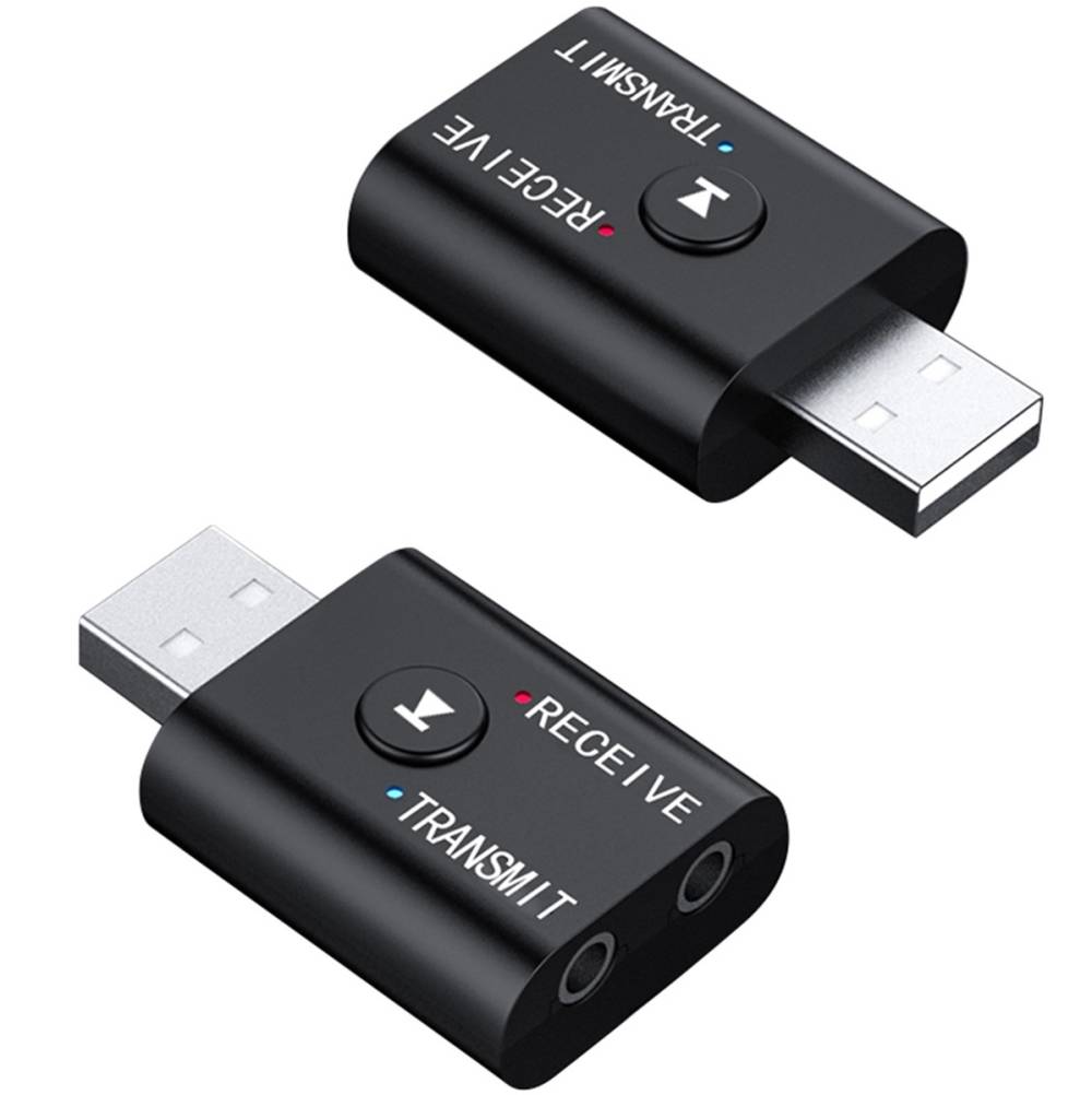 2v1 avdio oddajnik in sprejemnik bluetooth 5.0 adapter USB