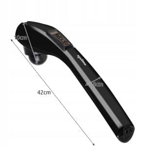 Brezžični 24W aku. masažni aparat LCD masažer + 6 glav