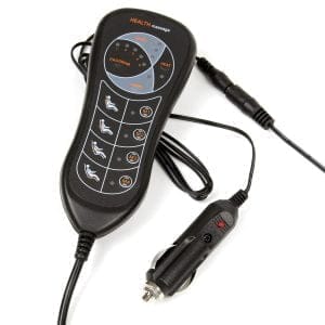 Masažna avto podloga s funkcijo ogrevanja in upravljalnikom 12V