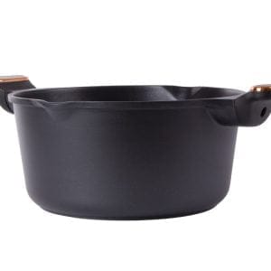 PREMIUM alu. globok lonec s pokrovom za indukcijo 4,5L