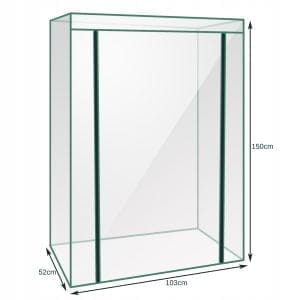 Vrtni rastlinjak 150x103x52cm
