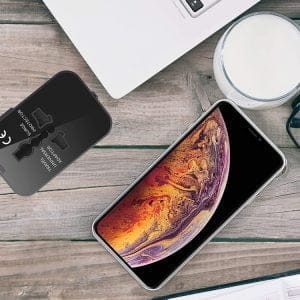 Potovalni adapter vtič EU all in one cel svet 2x USB polnilec 2.1A črn 23 {