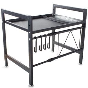 Univerzalno nastavljivo kovinsko stojalo za mikrovalovno pečico do 65cm