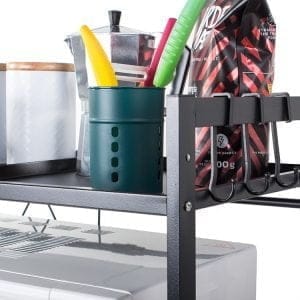 Univerzalno nastavljivo kovinsko stojalo za mikrovalovno pečico do 65cm